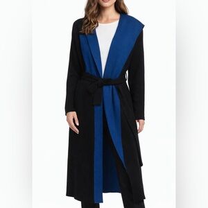 Vertigo Paris Black and Blue Women's Robe